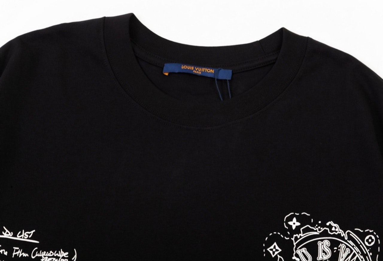 루이비통-디지털-프린팅-logo-티셔츠-명품 레플리카 미러 SA급