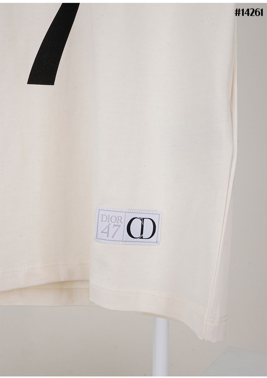 디올-1947-시그니처-오버핏-코튼-티셔츠-명품 레플리카 미러 SA급