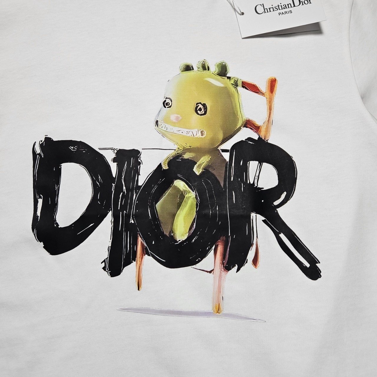 디올-케릭터-로고-티셔츠-명품 레플리카 미러 SA급